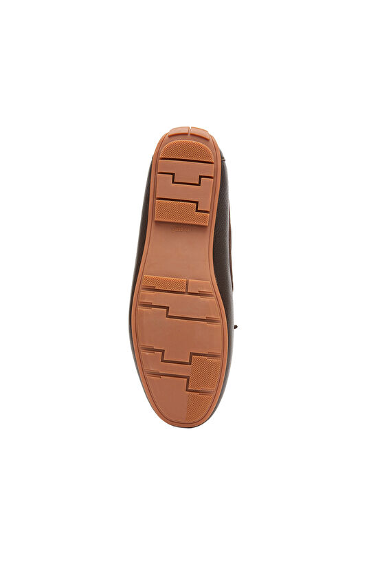 Acı Kahve Erkek Günlük Rahat Deri Loafer