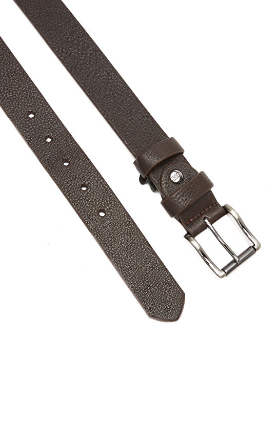 Kahverengi Erkek Deri Kemer