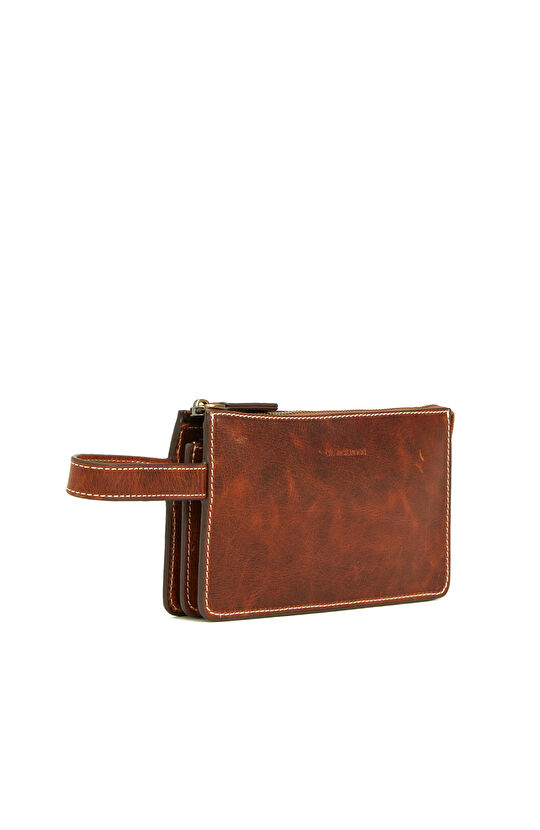 Kahverengi Erkek Deri Çanta