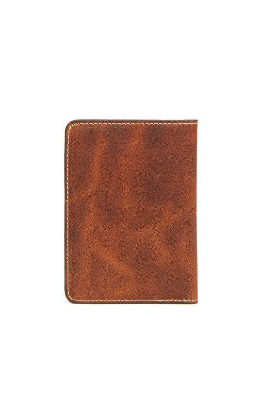 Kahverengi Erkek Deri Pasaportluk