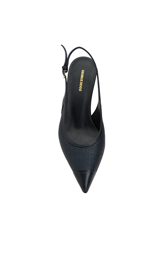 Lacivert Günlük Rahat Keten Gova