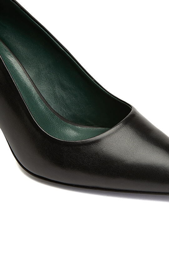 Brown Leather Stiletto