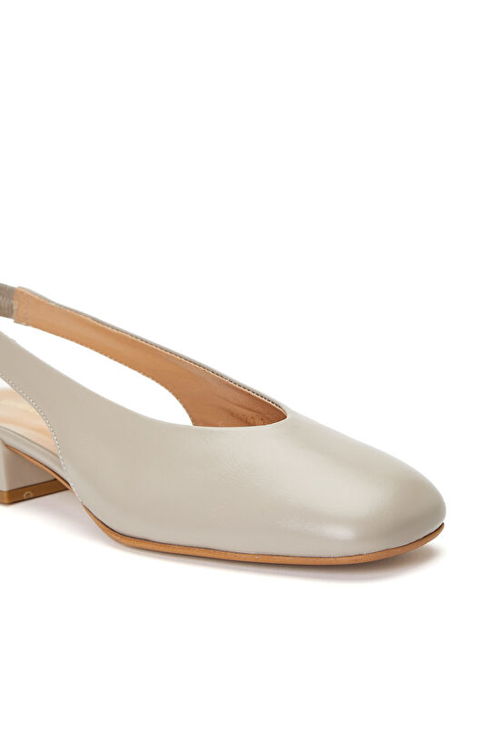 Nude Casual Comfortable Leather Ballet Flats