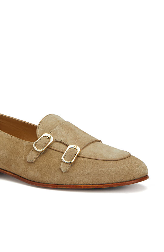 Kum Toka Detaylı Kadın Deri Loafer