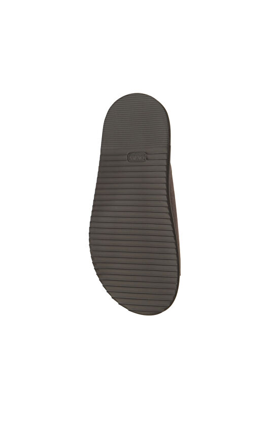 Vizon Toka Detaylı Kadın Süet Terlik