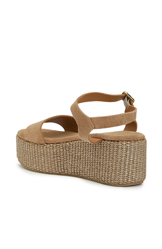 Kum Kadın Süet Sandalet