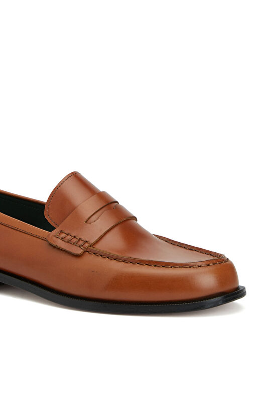 Taba Kadın Deri Loafer