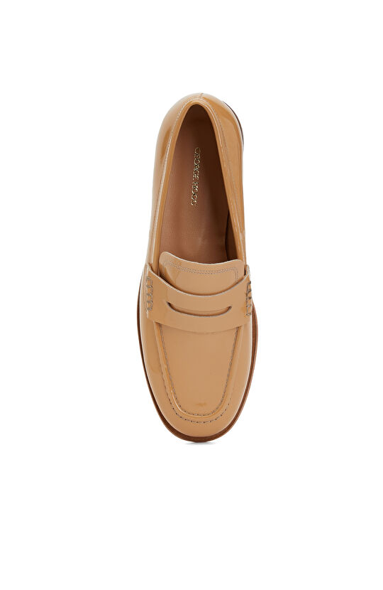 Nude Kadın Rugan Loafer