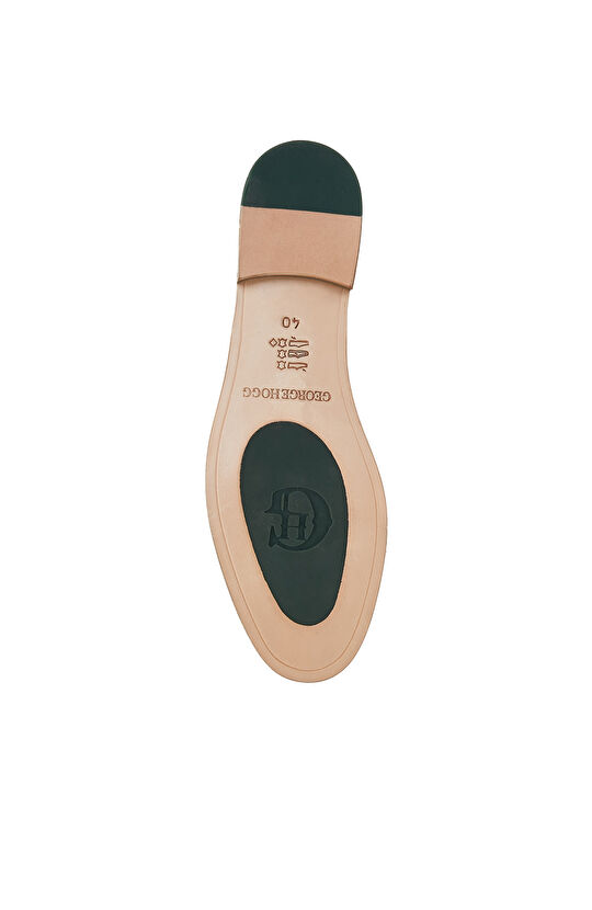 Off White Buckle Detailed Women's Leather Loafer