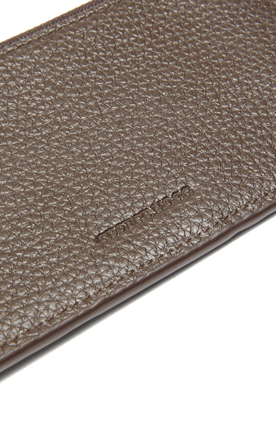 Kahverengi Erkek Deri Kartlık