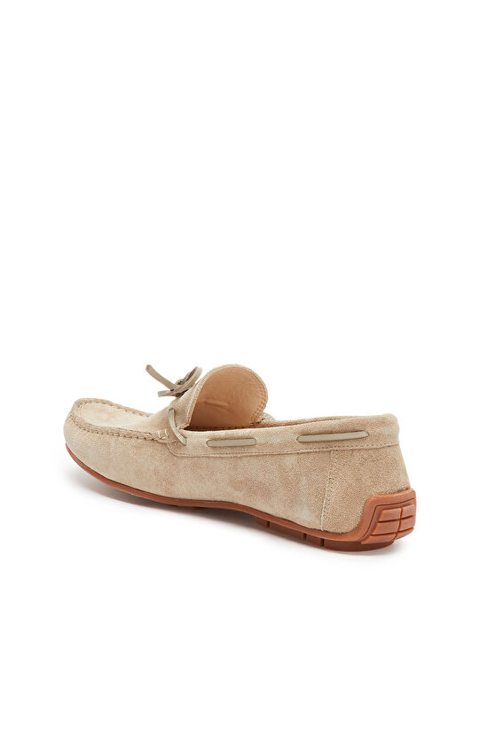 Gri Erkek Günlük Rahat Süet Loafer