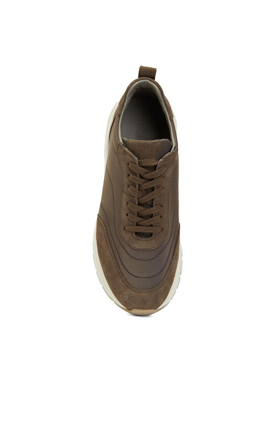 Vizon Erkek Deri Sneaker
