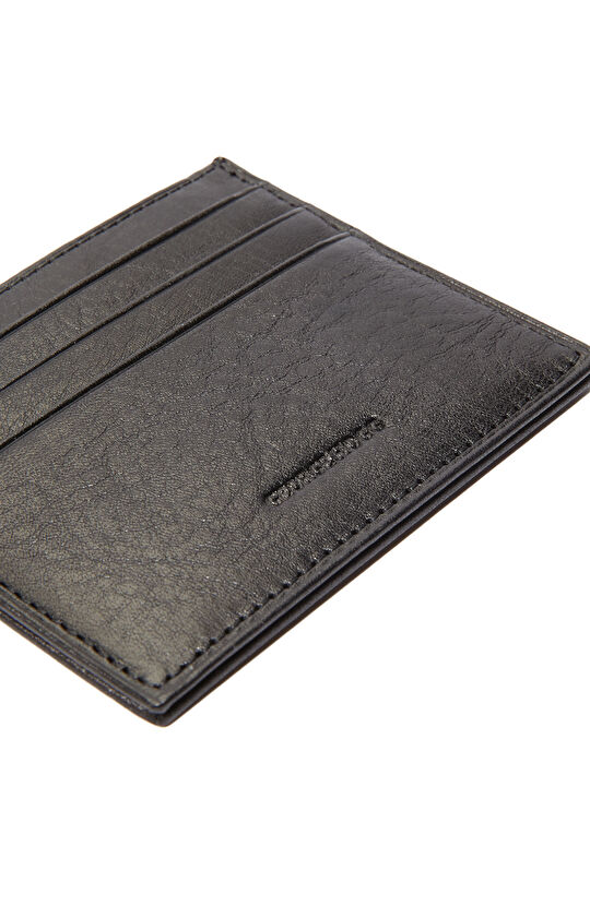 Siyah Erkek Deri Kartlık