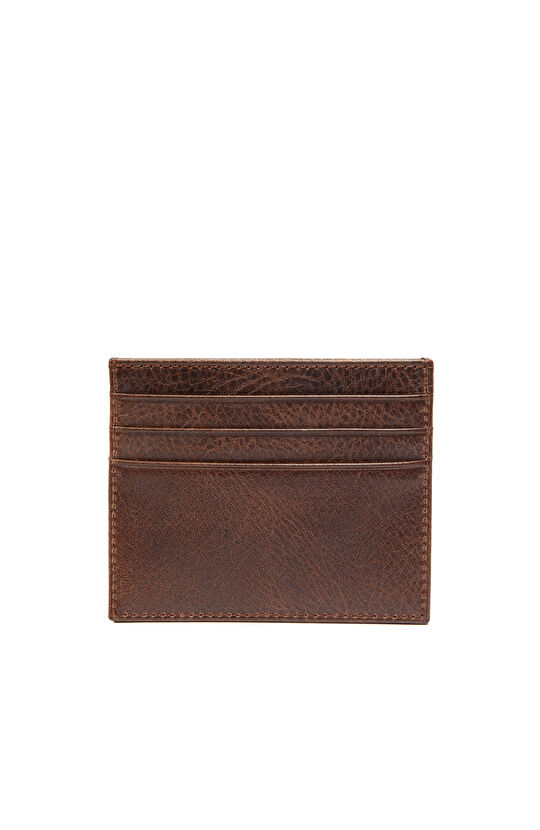 Kahverengi Erkek Deri Kartlık