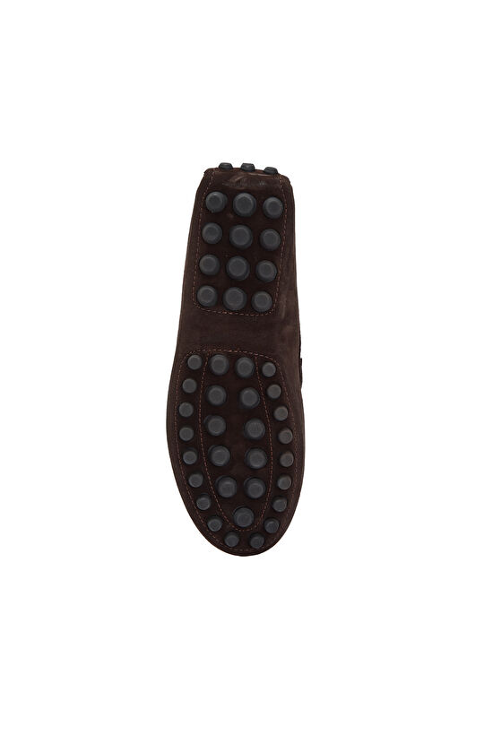 Acı Kahve Erkek Günlük Rahat Süet Loafer