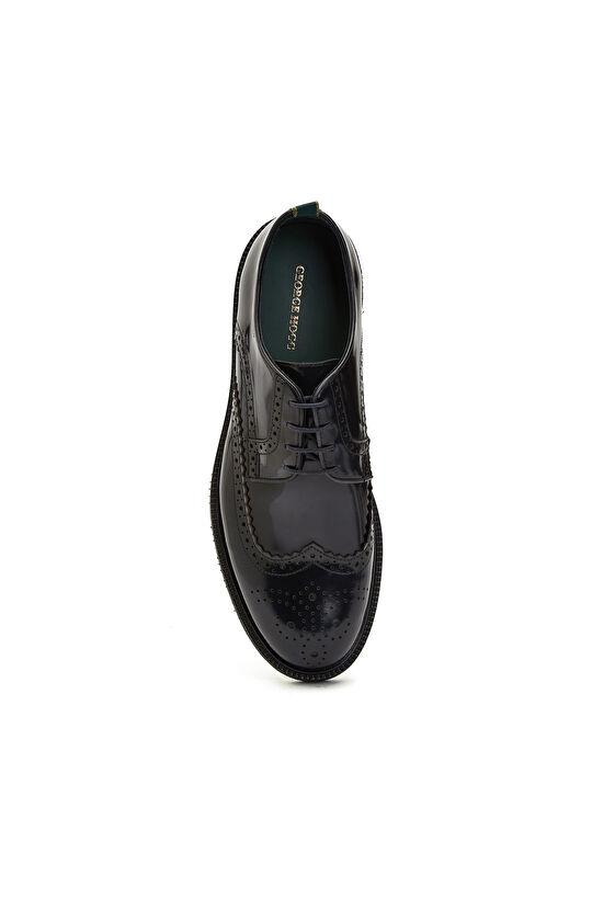 Lacivert Günlük Rahat Erkek Deri Ayakkabı