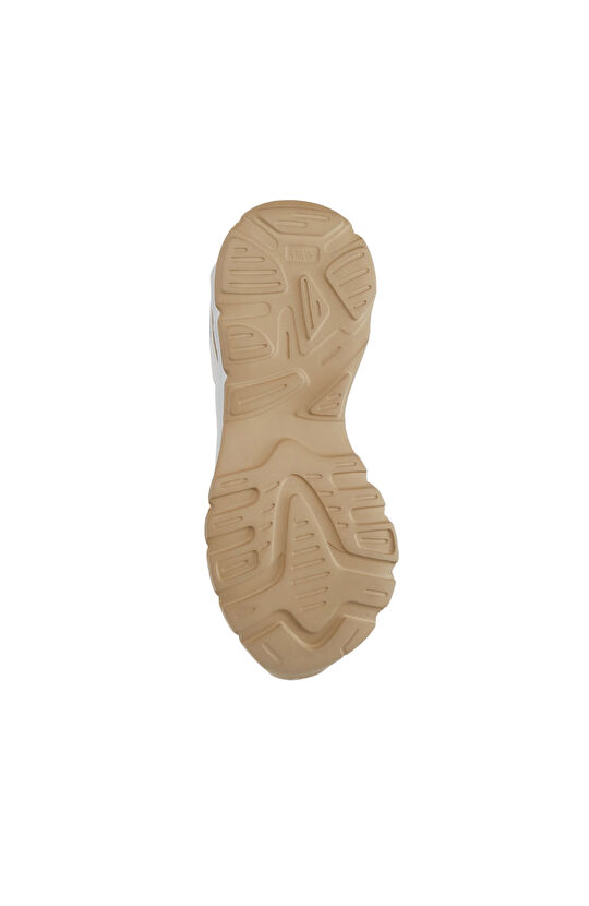 Beyaz Günlük Rahat Kadın Deri Sneaker