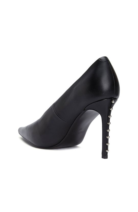 Siyah Rahat Süet Stiletto