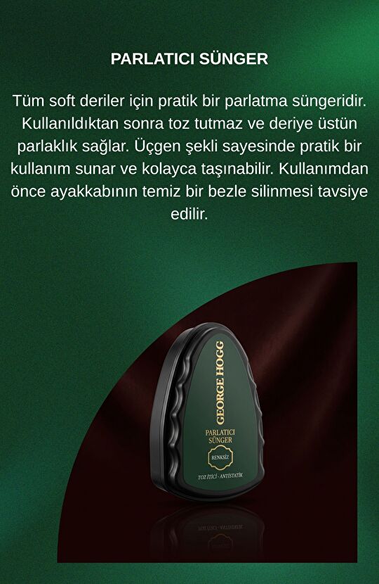 Deri Parlatıcı Sünger