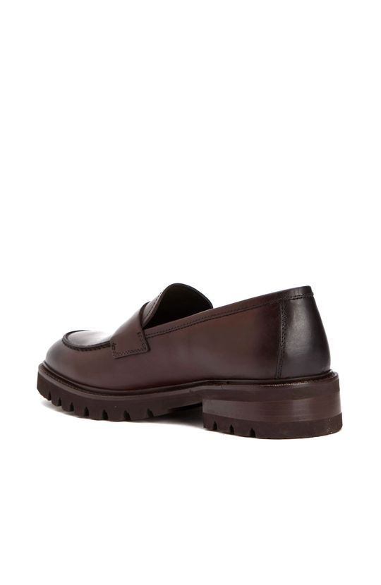 Brown Men's Leather Loafer