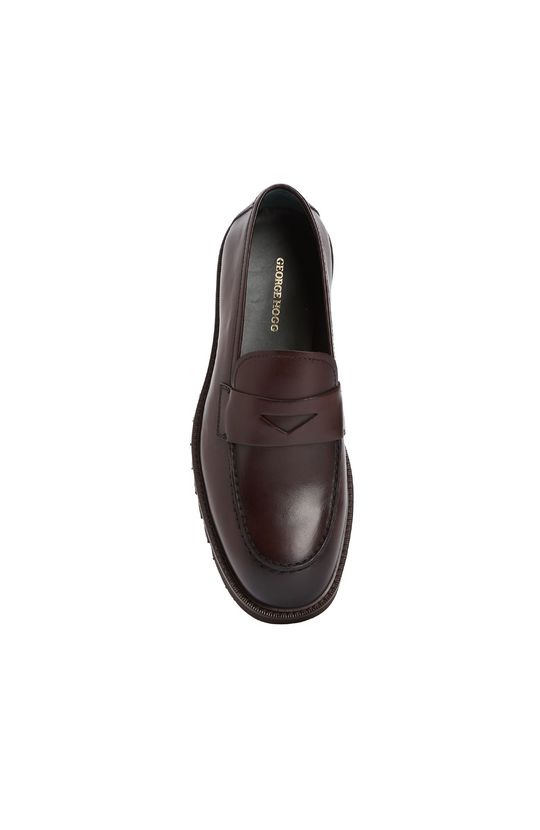 Brown Men's Leather Loafer