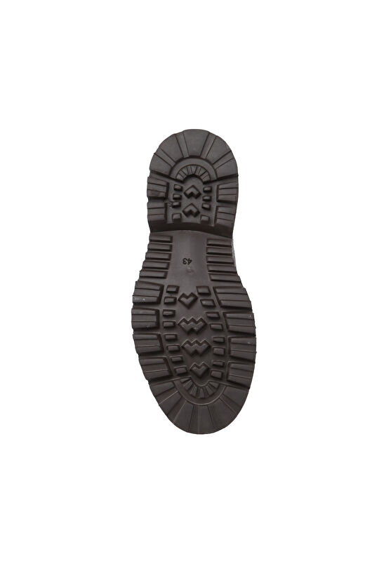 Brown Men's Leather Floater Shoes