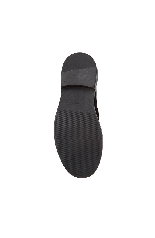 Siyah Erkek Süet Loafer