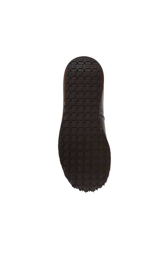 Bitter Brown Embossed Patterned Men's Leather Sneakers