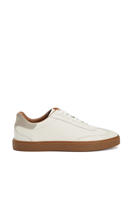 Kırık Beyaz Erkek Floter Sneaker