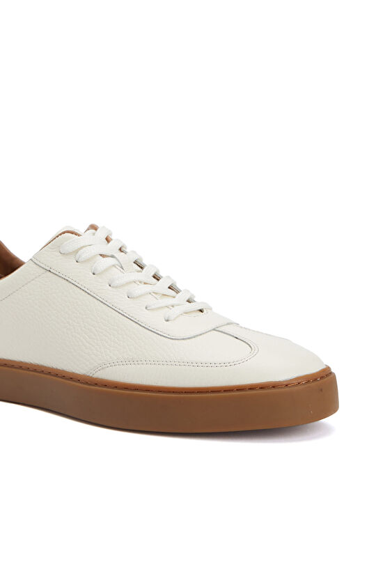 Kırık Beyaz Erkek Floter Sneaker
