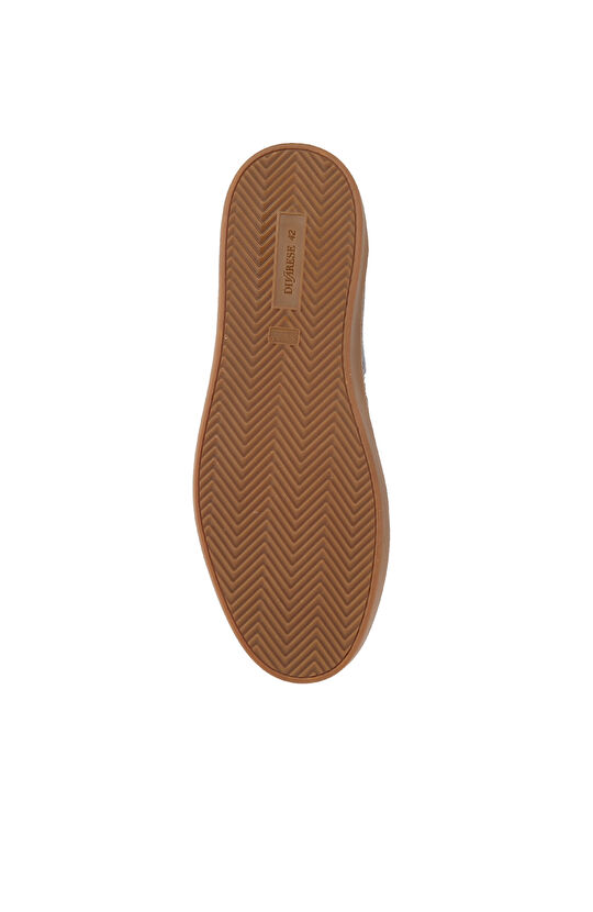 Kahverengi Erkek Floter Deri Sneaker