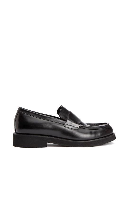 Siyah Erkek Deri Loafer