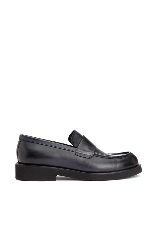 Lacivert Erkek Deri Loafer
