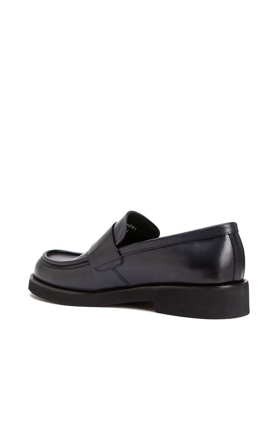 Lacivert Erkek Deri Loafer
