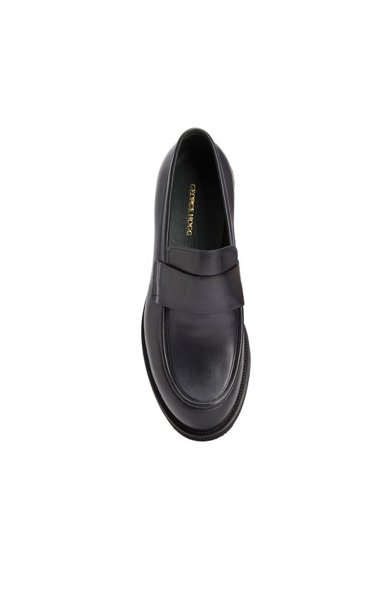 Lacivert Erkek Deri Loafer