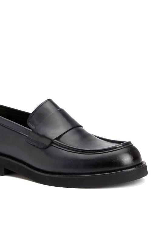 Lacivert Erkek Deri Loafer