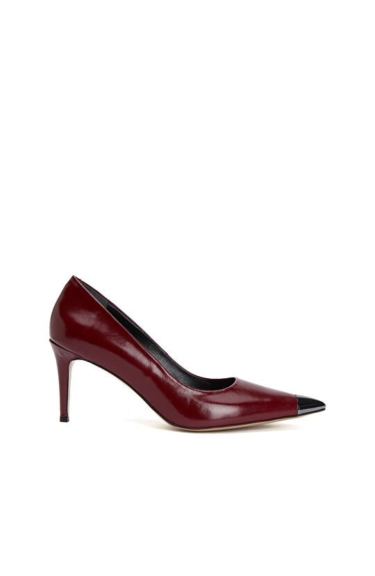 Bordo Deri Stiletto