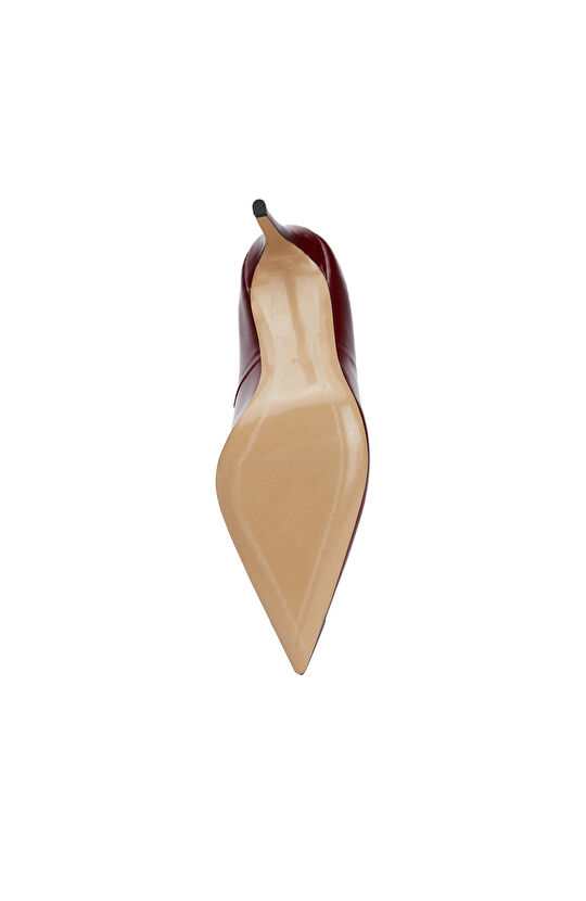 Bordo Deri Stiletto