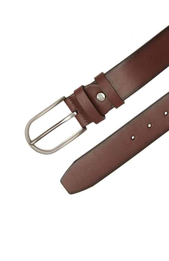 Brown Men's Leather Belt