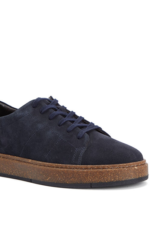 Lacivert Günlük Rahat Erkek Süet Sneaker