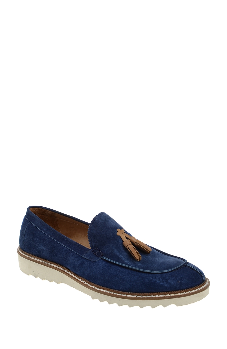 Süet Lacivert Loafer Ayakkabı Süet Lacivert Loafer Ayakkabı