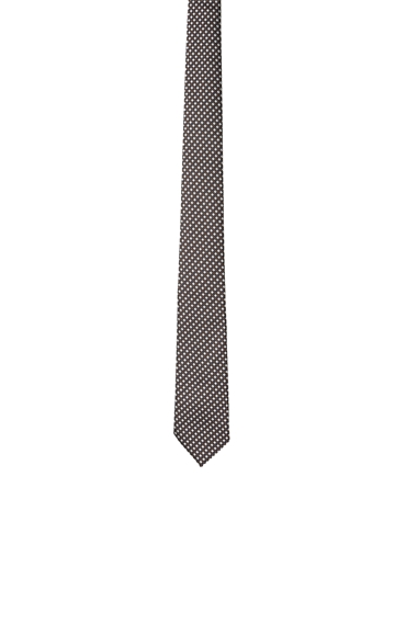 Lacivert-Kahverengi Erkek Kravat