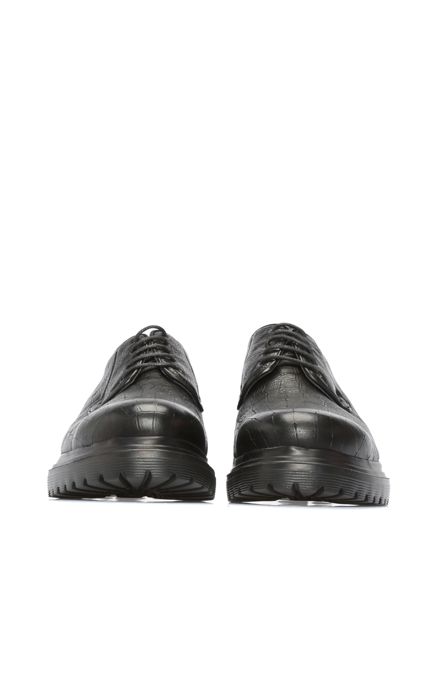 Kroko Siyah Erkek Ayakkabı