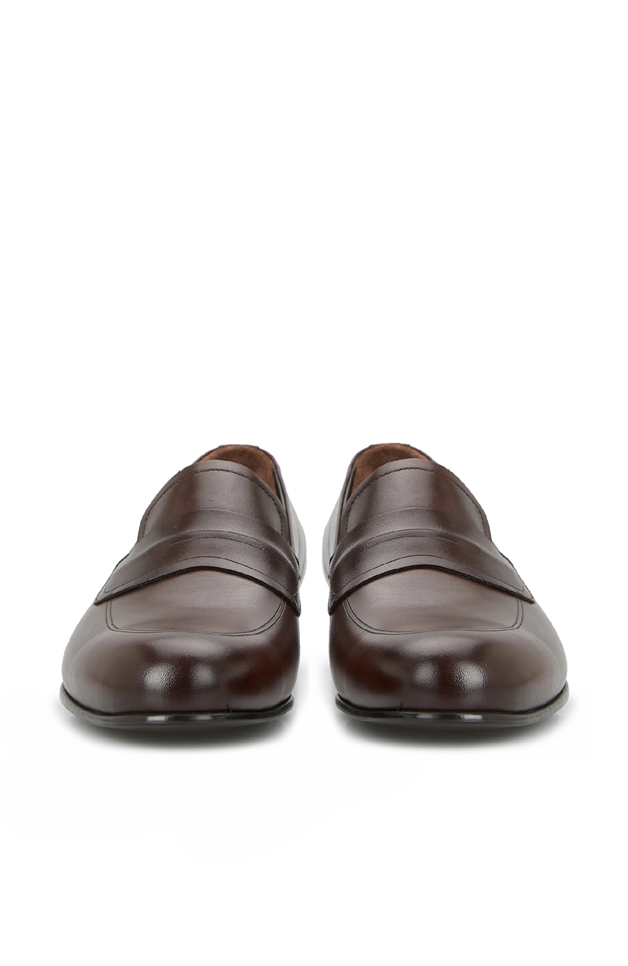 Kahverengi Bant Detaylı Erkek Ayakkabı