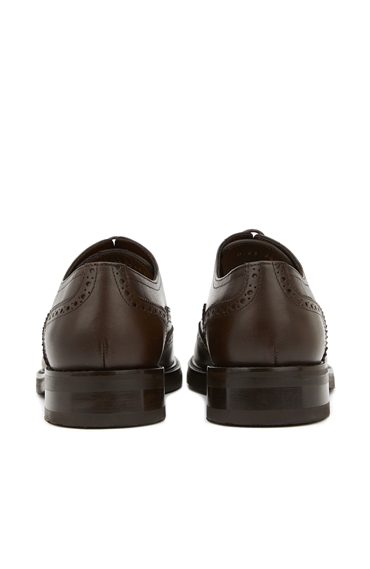 Kahverengi Erkek Deri Ayakkabı