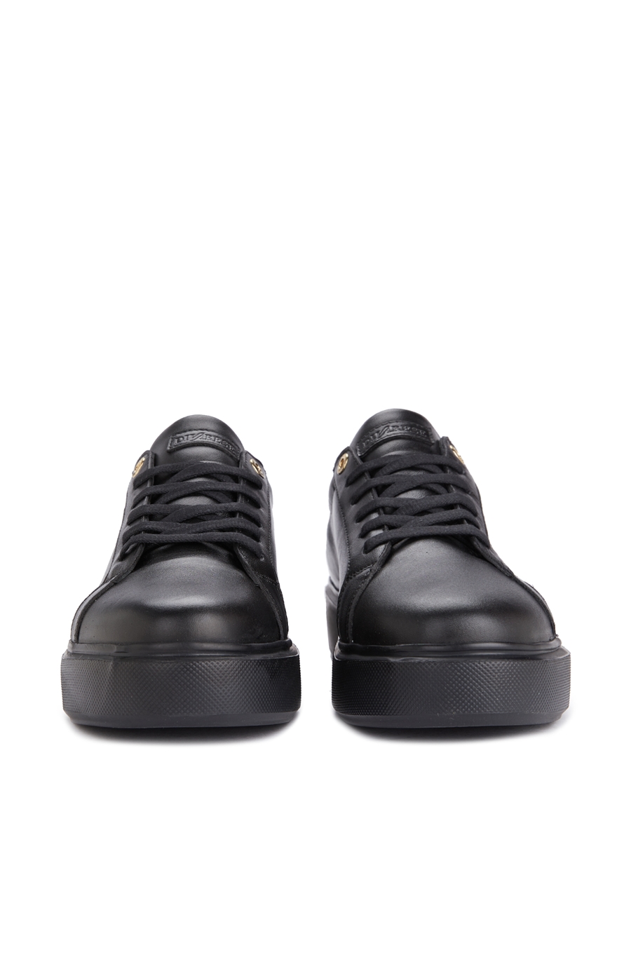 Siyah Desen Detaylı Kadın Sneaker