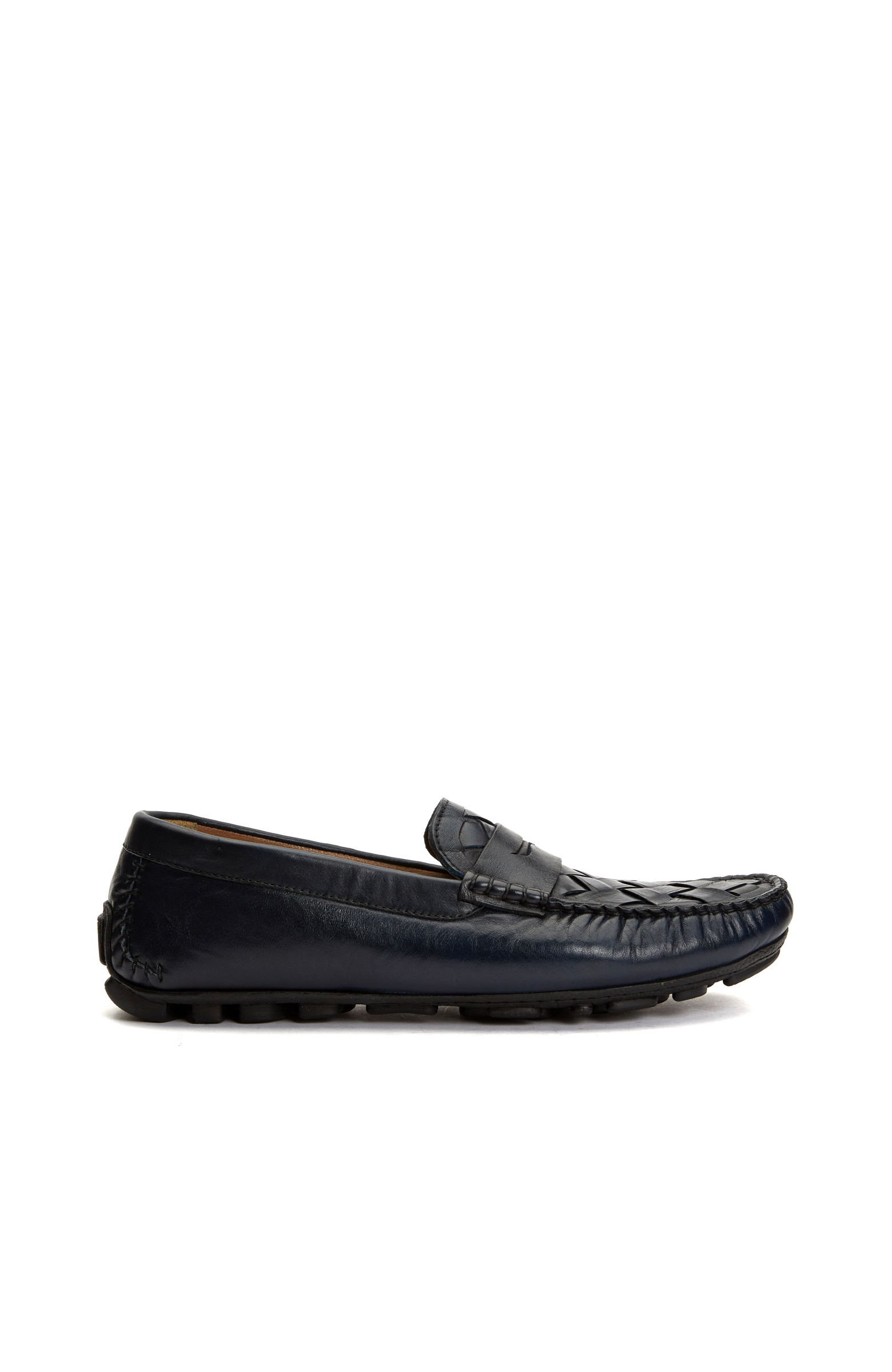 Lacivert Erkek Deri Loafer