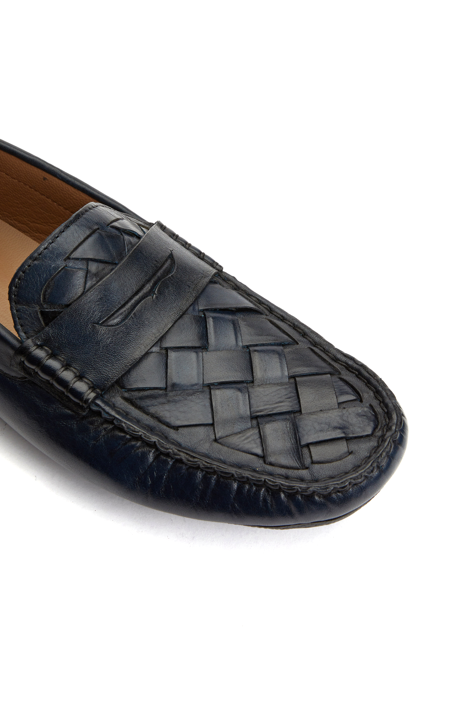 Lacivert Erkek Deri Loafer