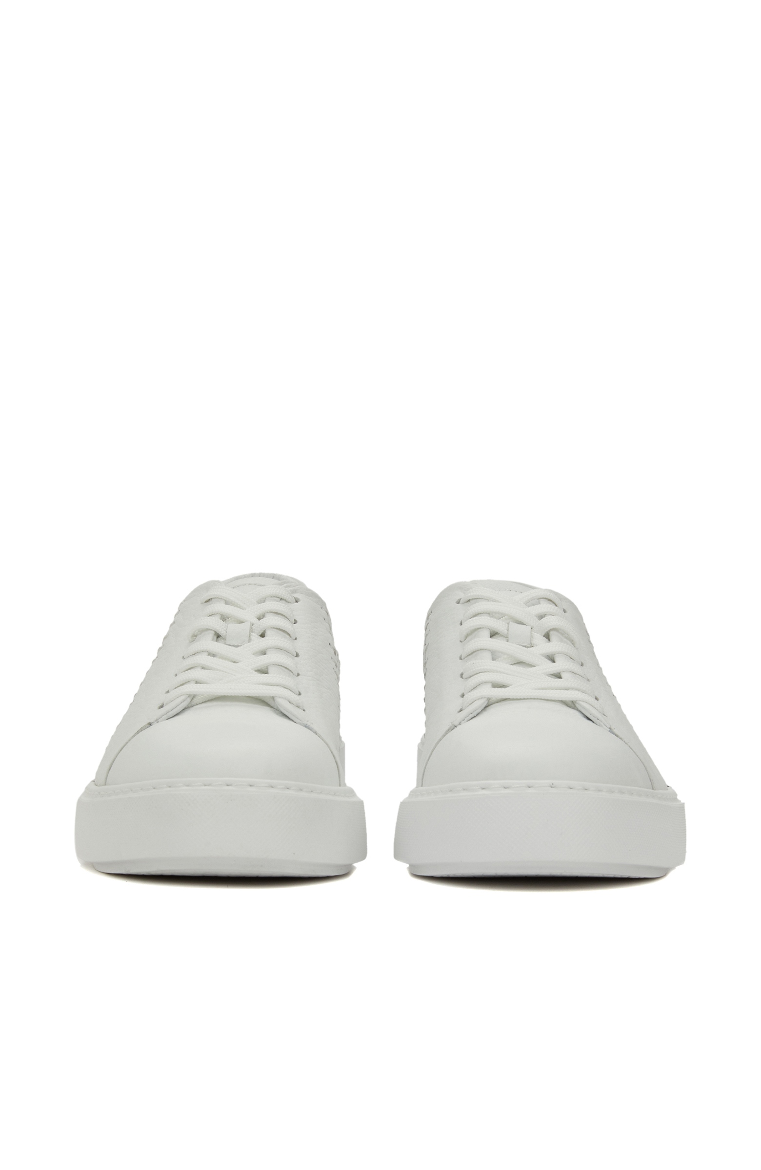 Beyaz Erkek Deri Ayakkabı