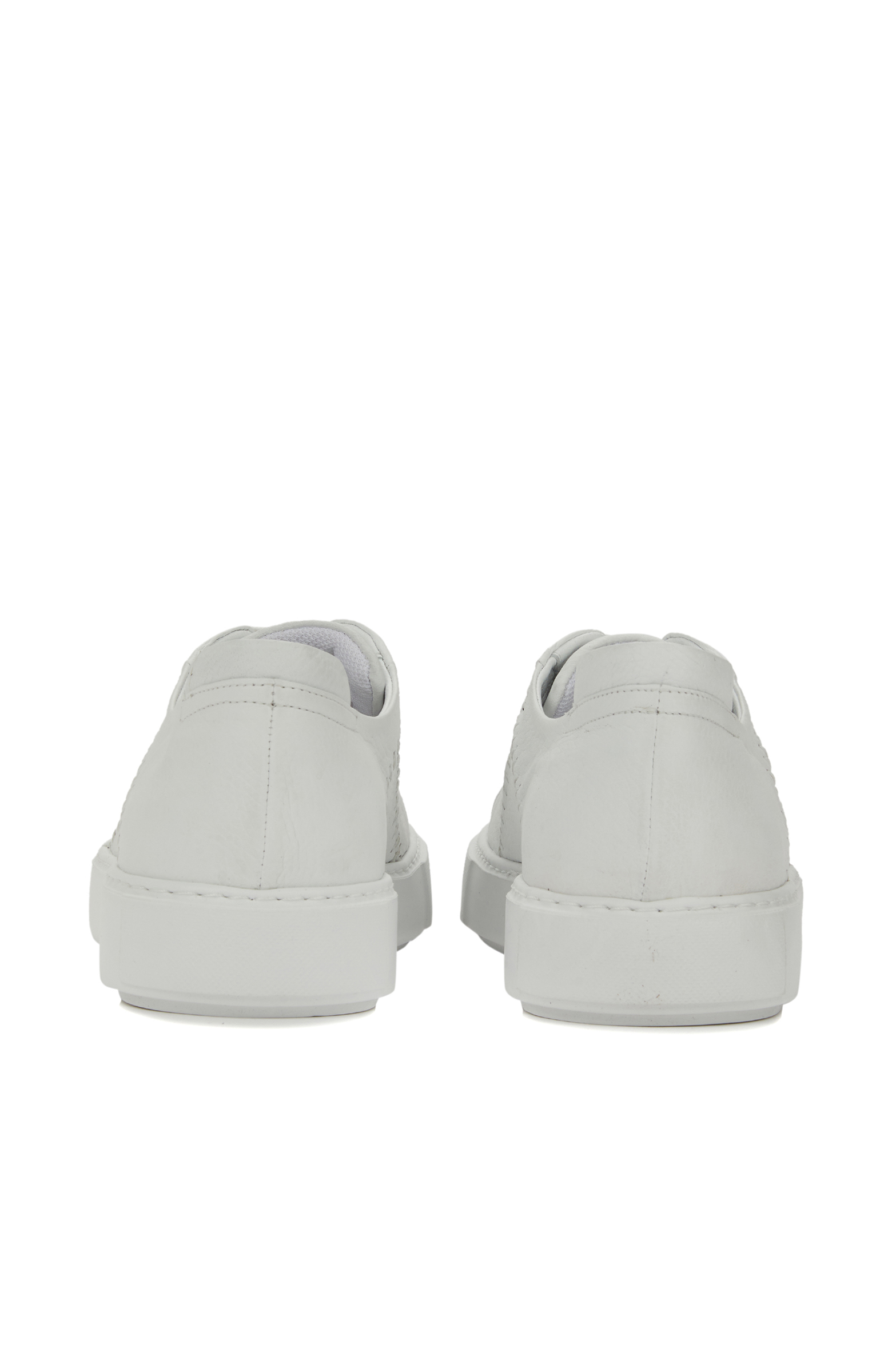 Beyaz Erkek Deri Ayakkabı